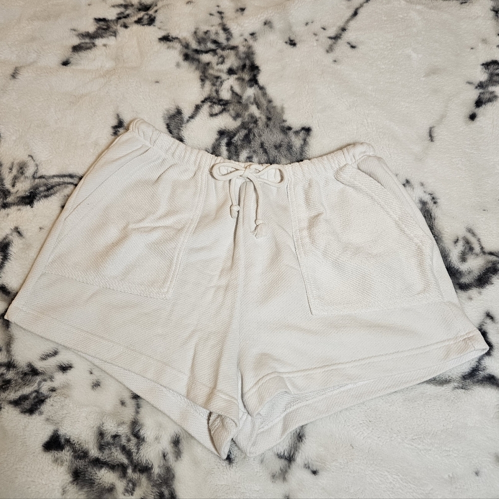 SO Women's White Athletic Shorts